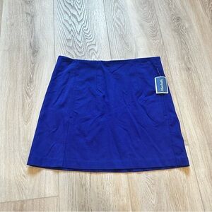 Cobalt Mini Skirt